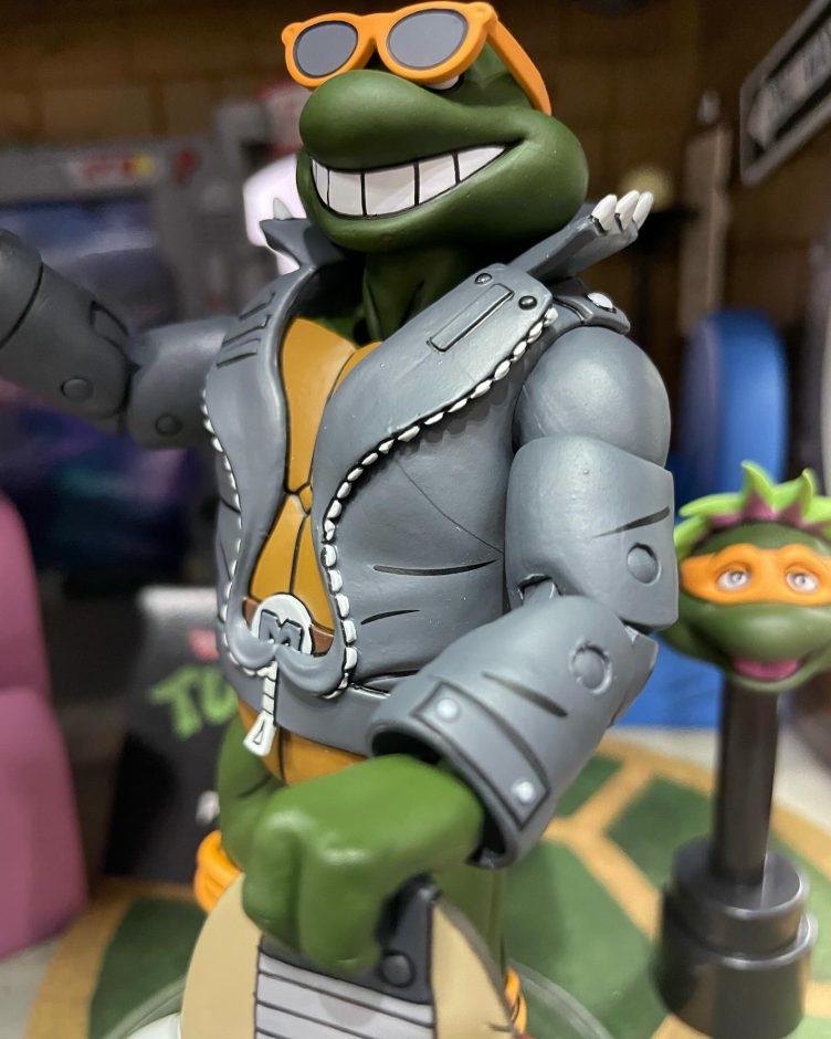 NECA's Street Style Michelangelo at New York Comic Con