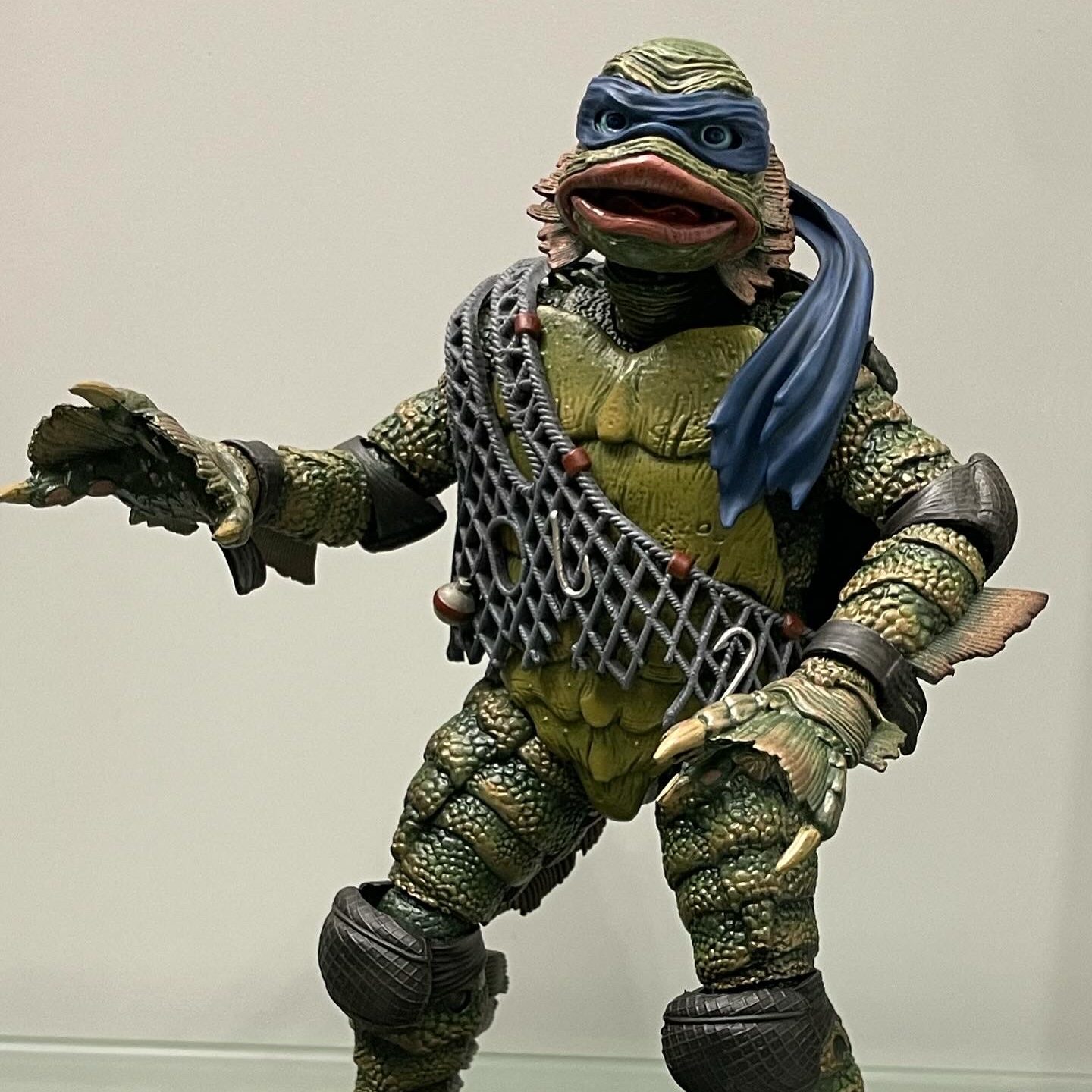 NECA's Leonardo as The Creature from New York Comic Con