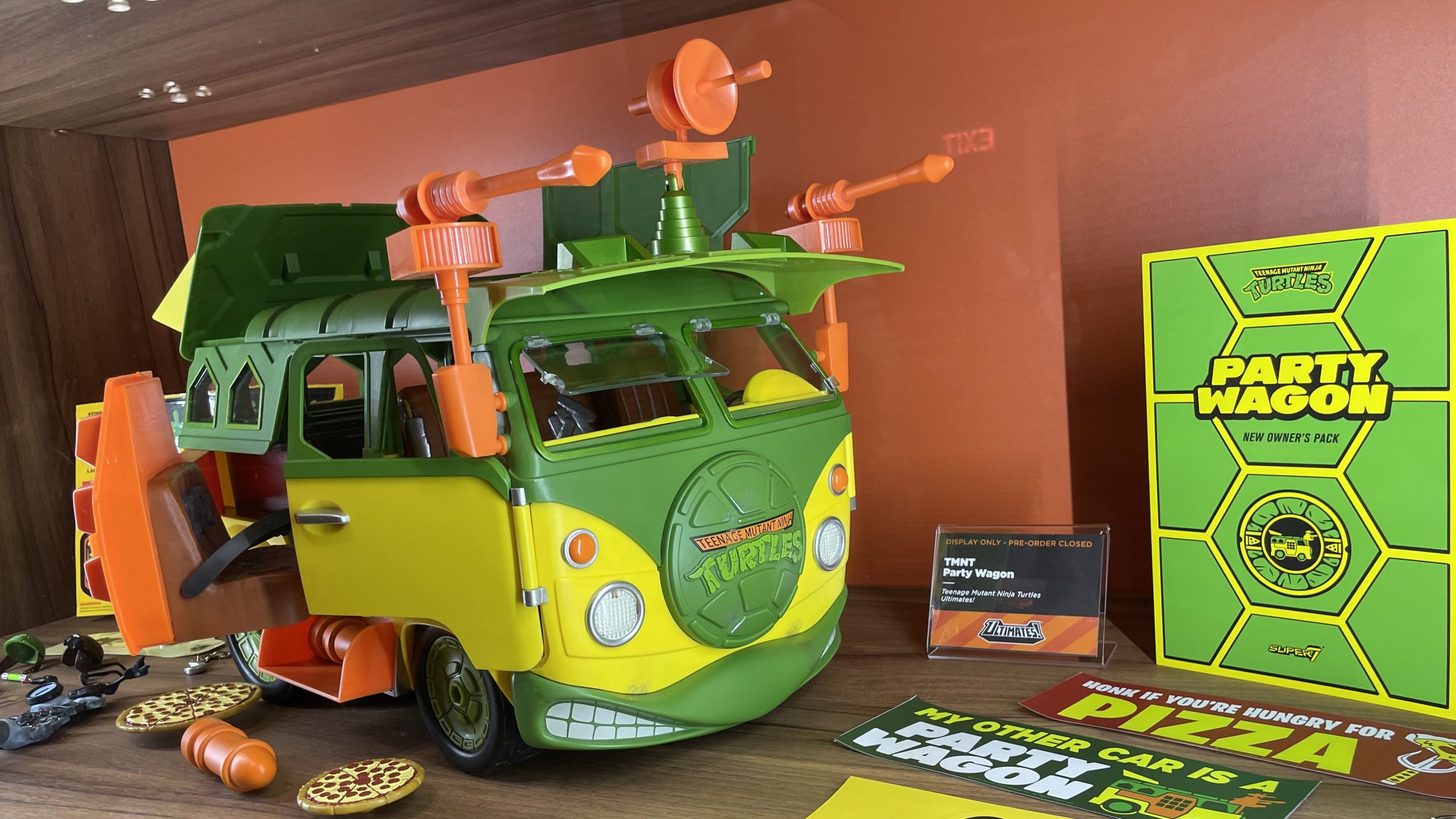 The Super7 TMNT Party Wagon from New York Comic Con