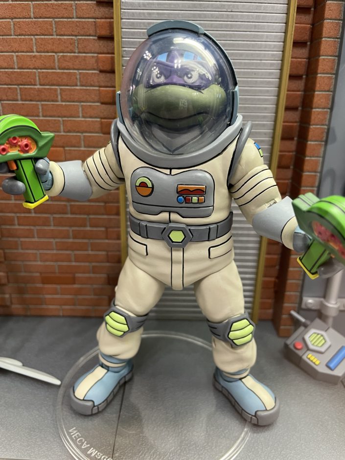 Space Adventure Donatello from NECA at New York Comic Con