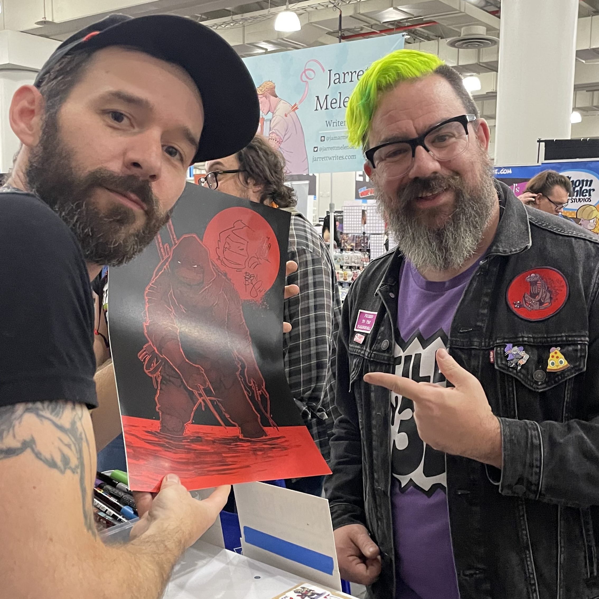 Ben Bishop signed a poster for me at NYCC