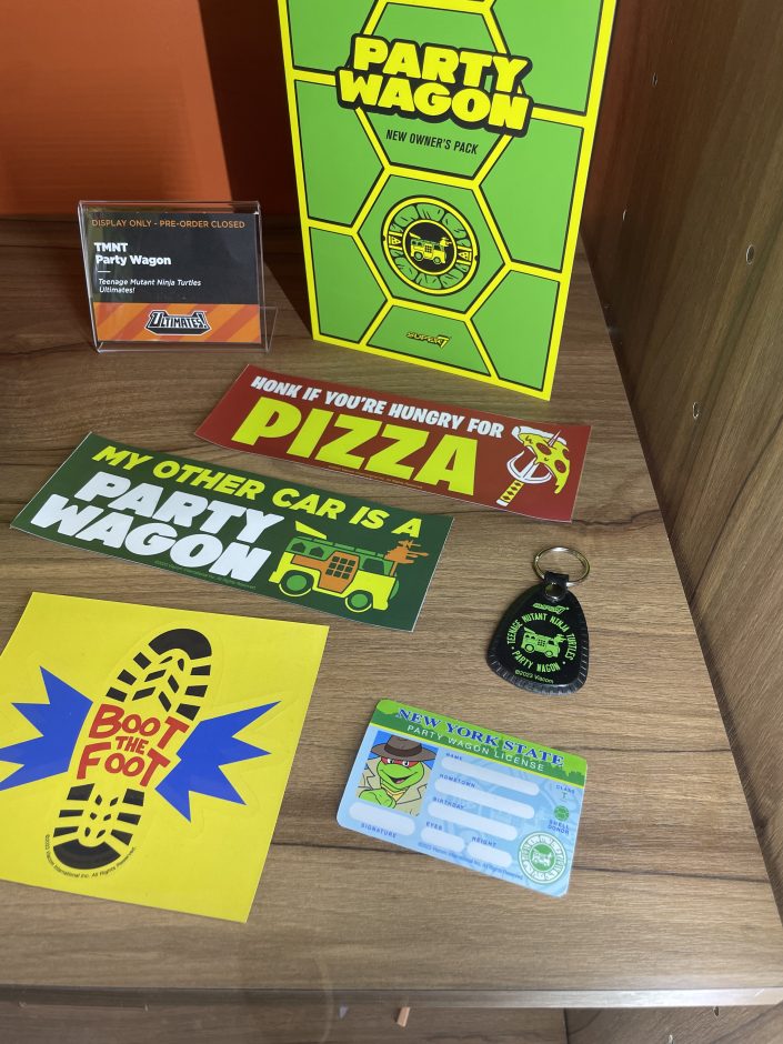 The Super7 TMNT Party Wagon from New York Comic Con
